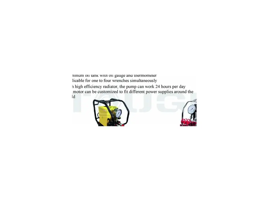 ToughTorq electric and pneumatic hydraulic torque pumps